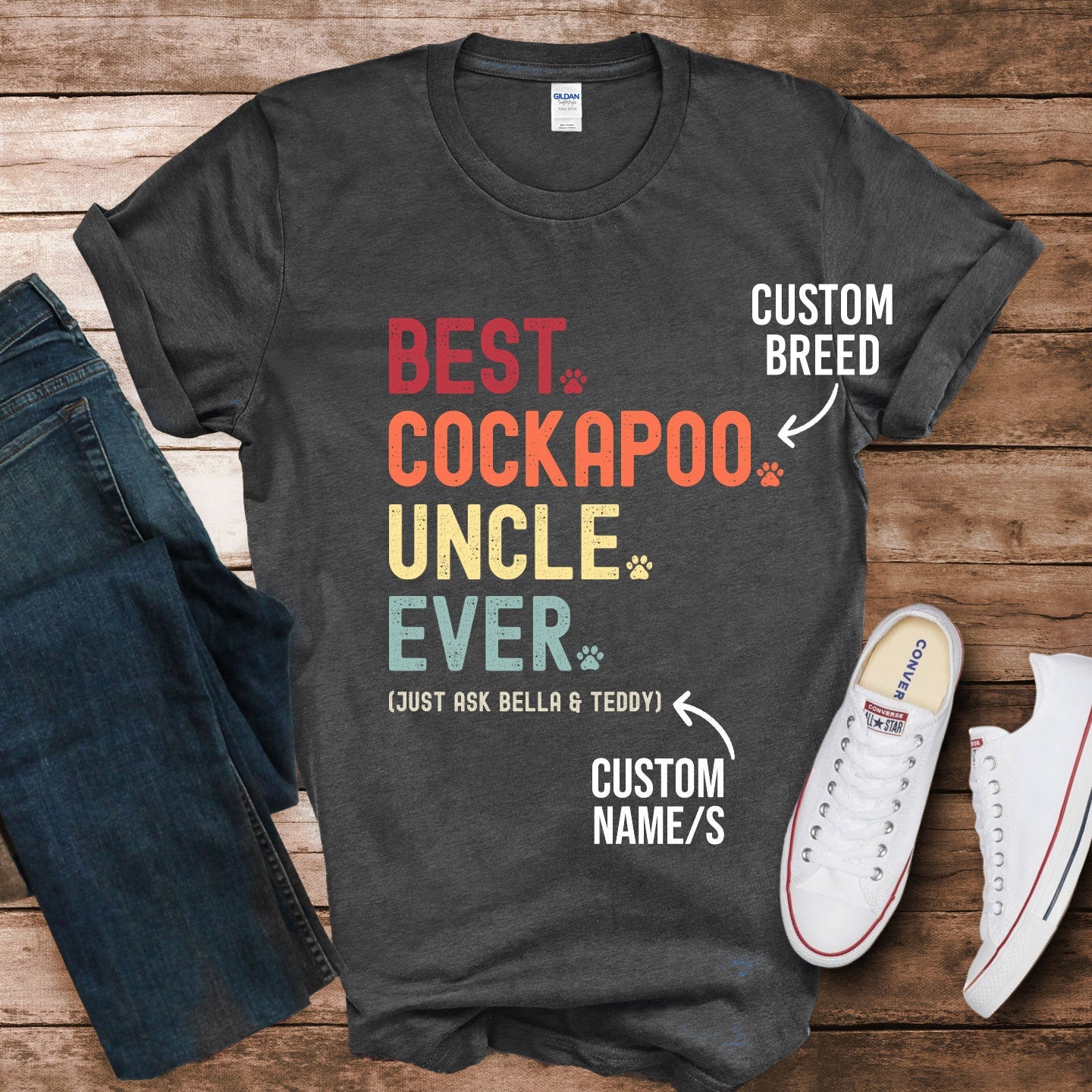Dog Breed Uncle Just Ask Shirt - Hi Doggi