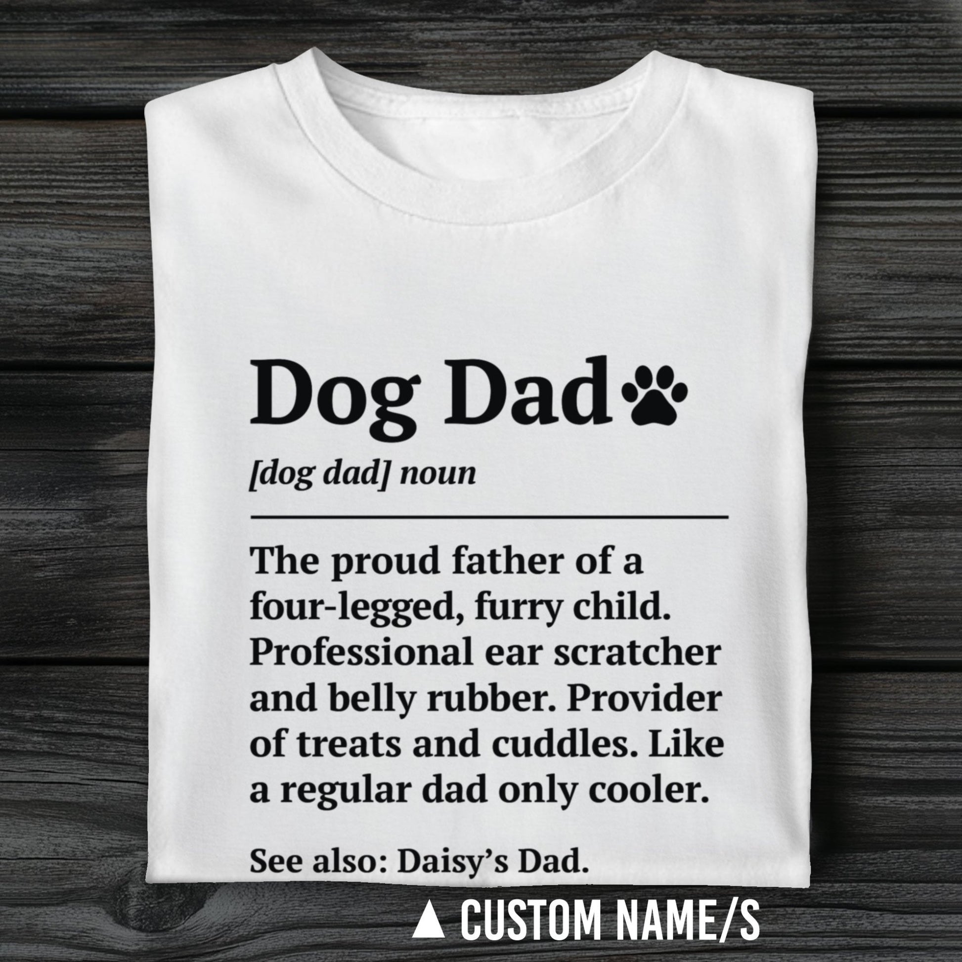Dog Dad Definition Shirt - Hi Doggi