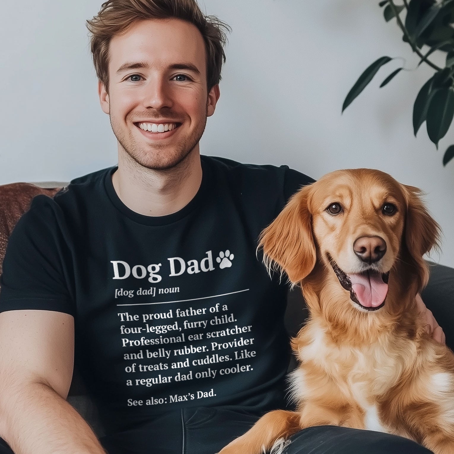 Dog Dad Definition Shirt - Hi Doggi