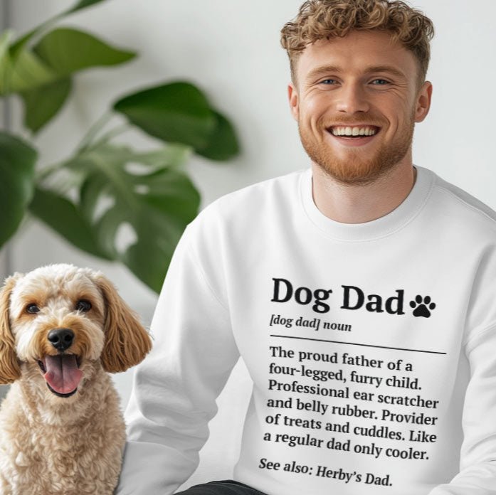 Dog Dad Definition Sweatshirt - Hi Doggi