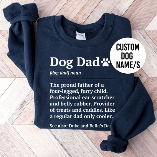 Dog Dad Definition Sweatshirt - Hi Doggi