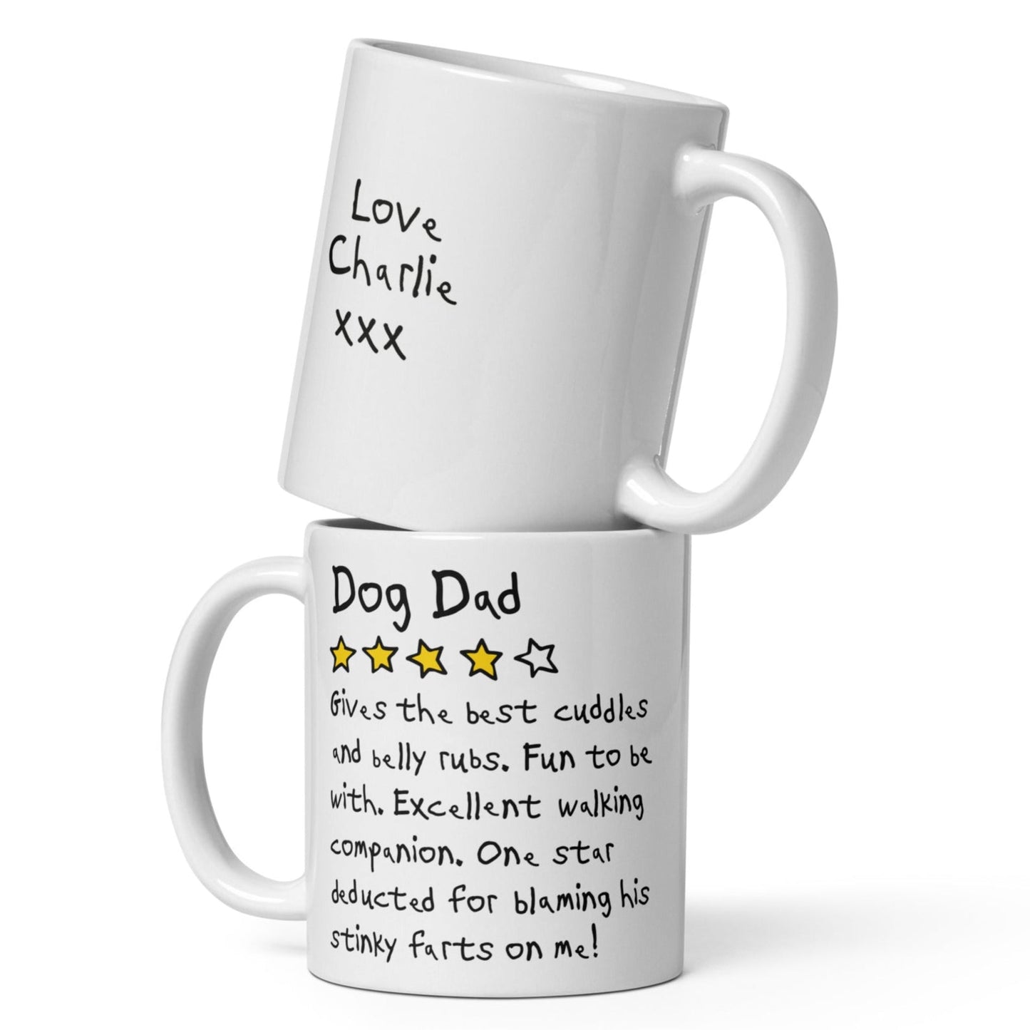 Dog Dad Review Mug - Hi Doggi