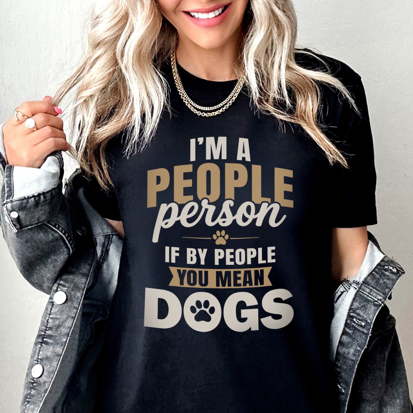 People Person Dog Shirt