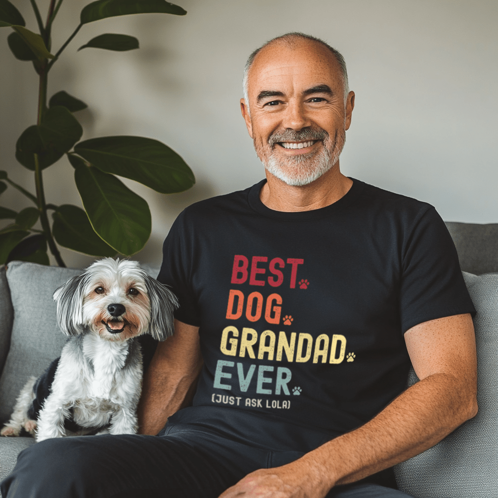 Dog Grandad Just Ask Shirt - Hi Doggi