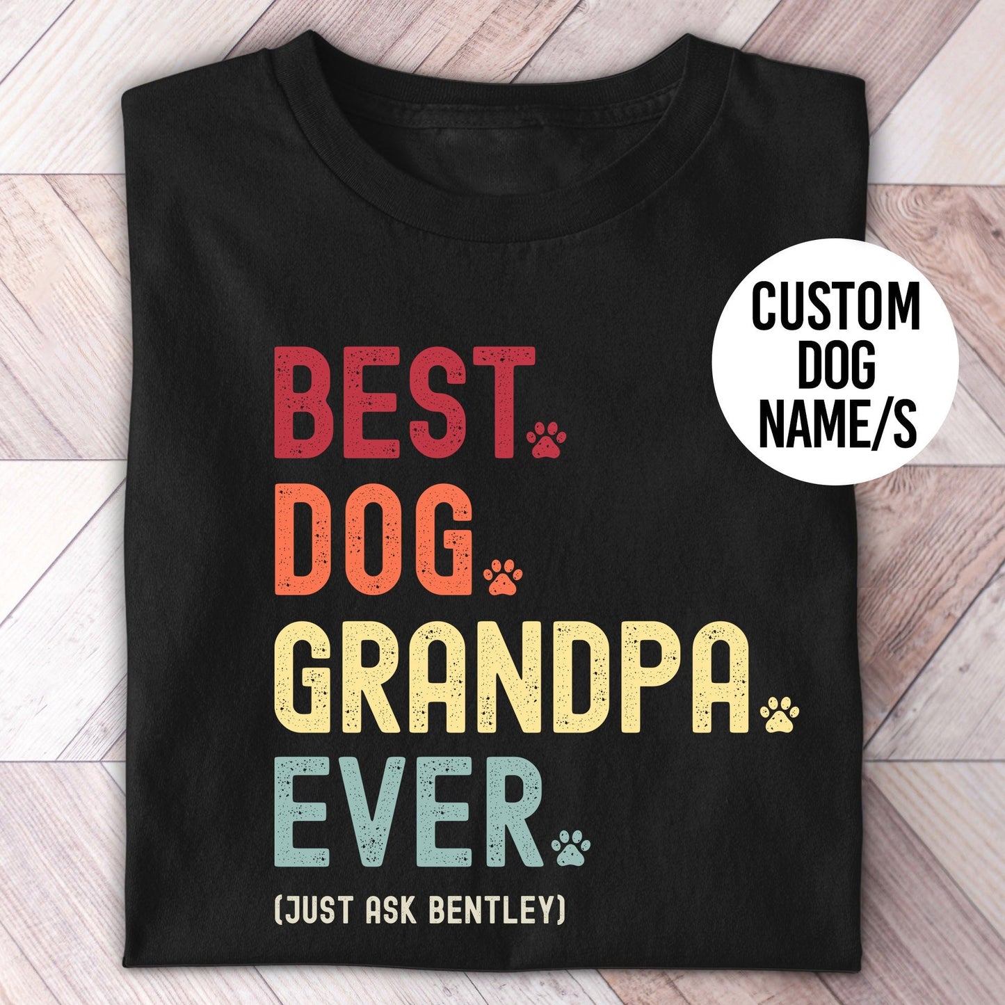 Dog Grandpa Just Ask Shirt - Hi Doggi