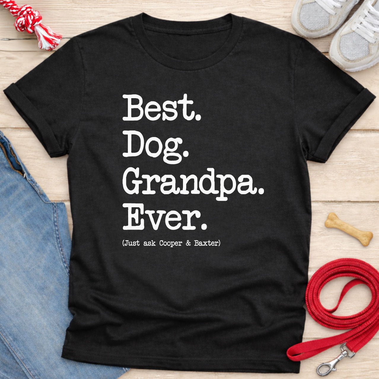 Dog Grandpa Type Shirt - Hi Doggi