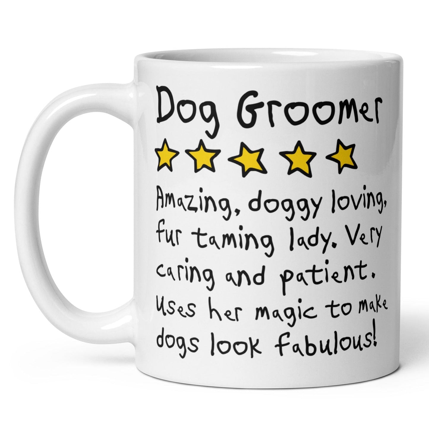 Dog Groomer Review Mug - Hi Doggi