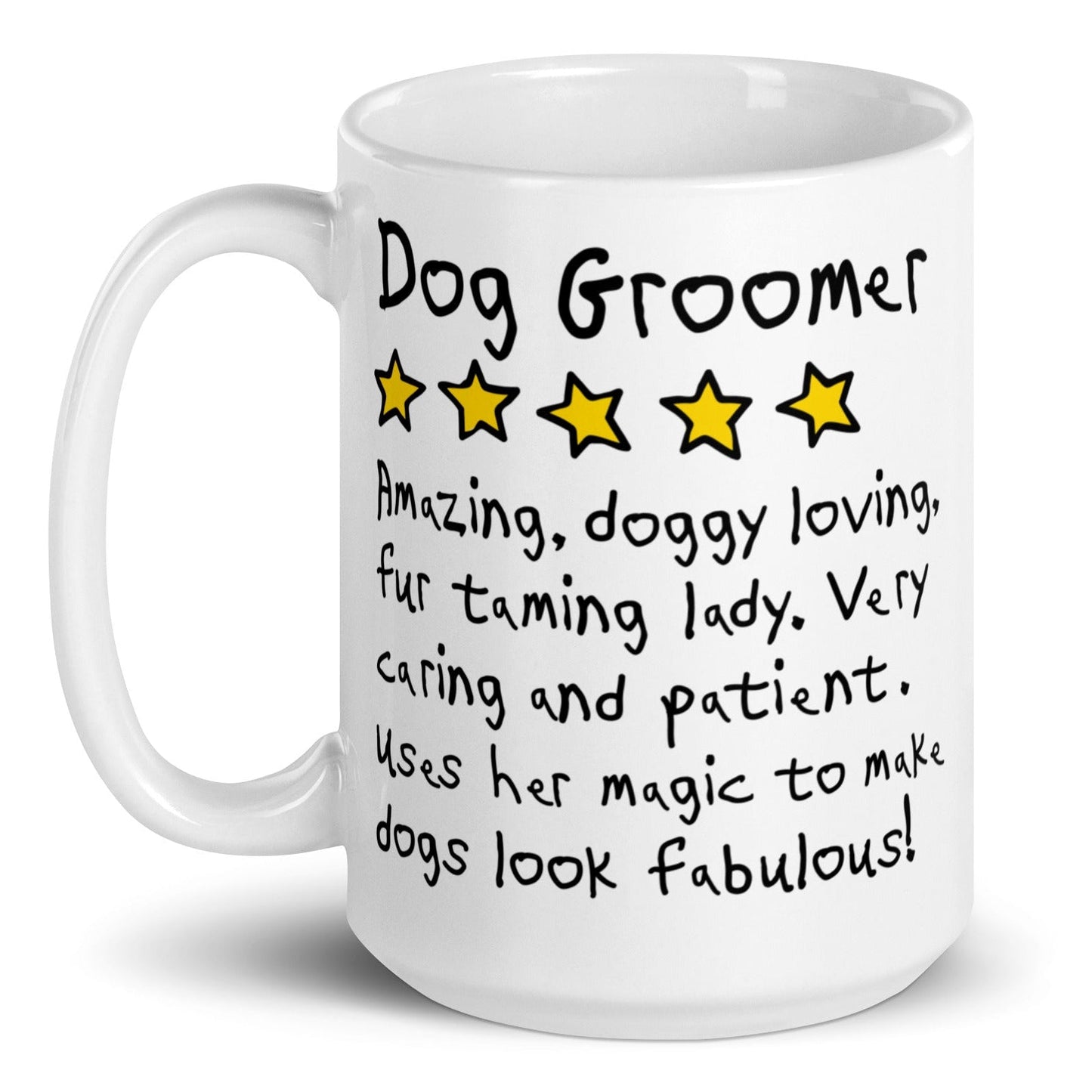 Dog Groomer Review Mug - Hi Doggi