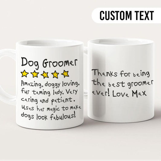 Dog Groomer Review Mug - Hi Doggi