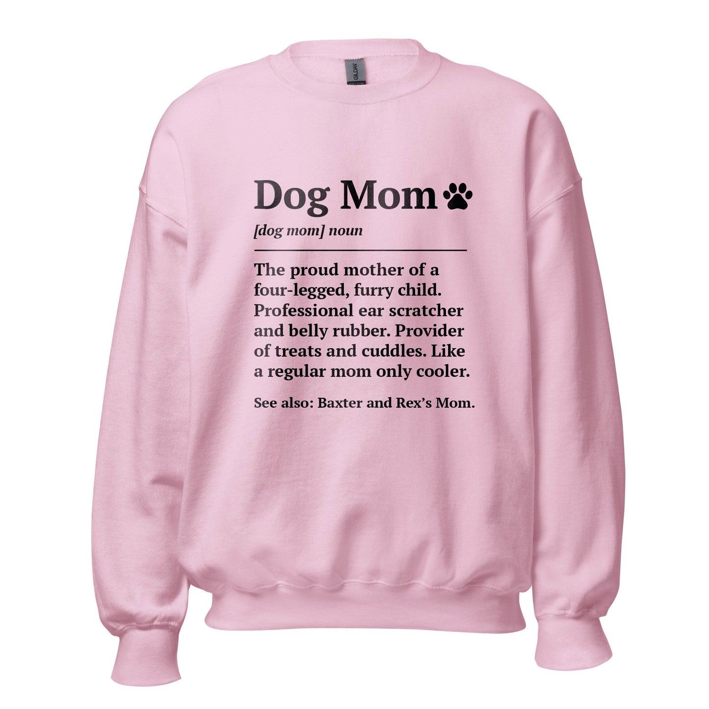 Dog Mom Definition Sweatshirt - Hi Doggi