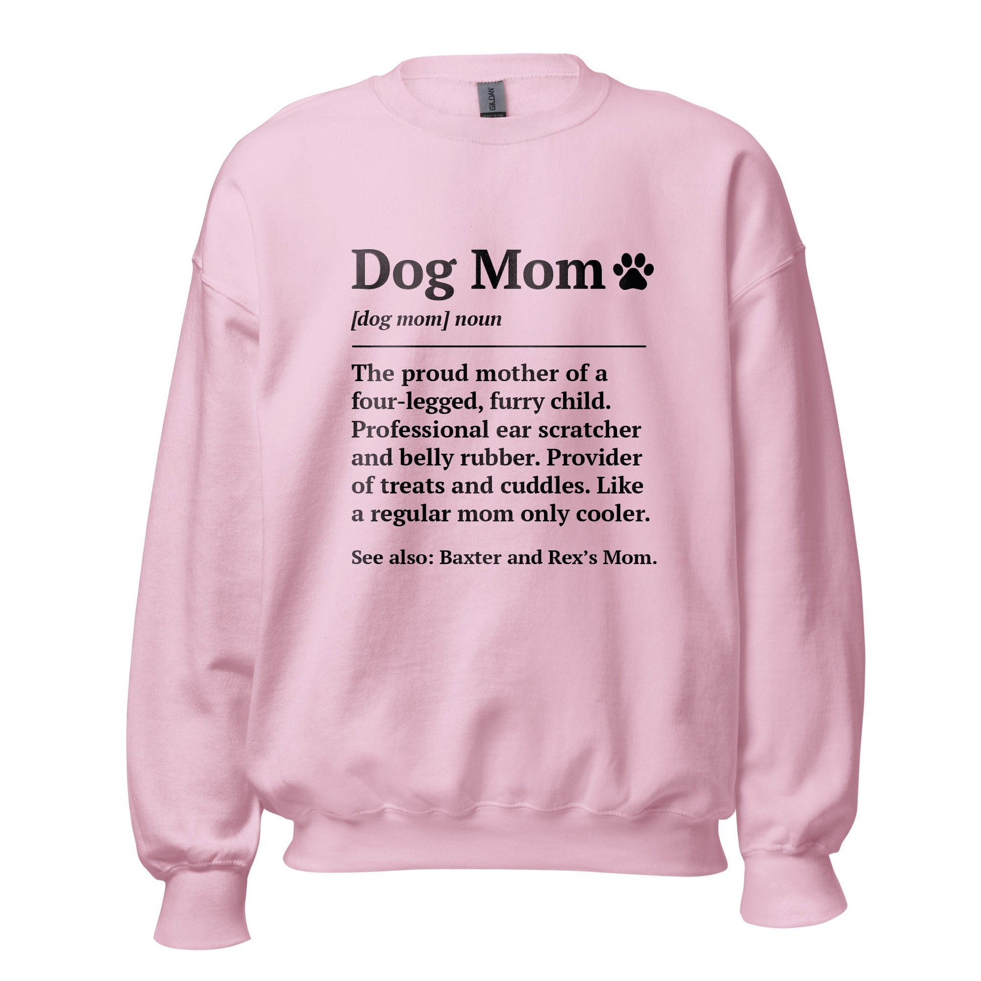 Dog Mom Definition Sweatshirt - Hi Doggi