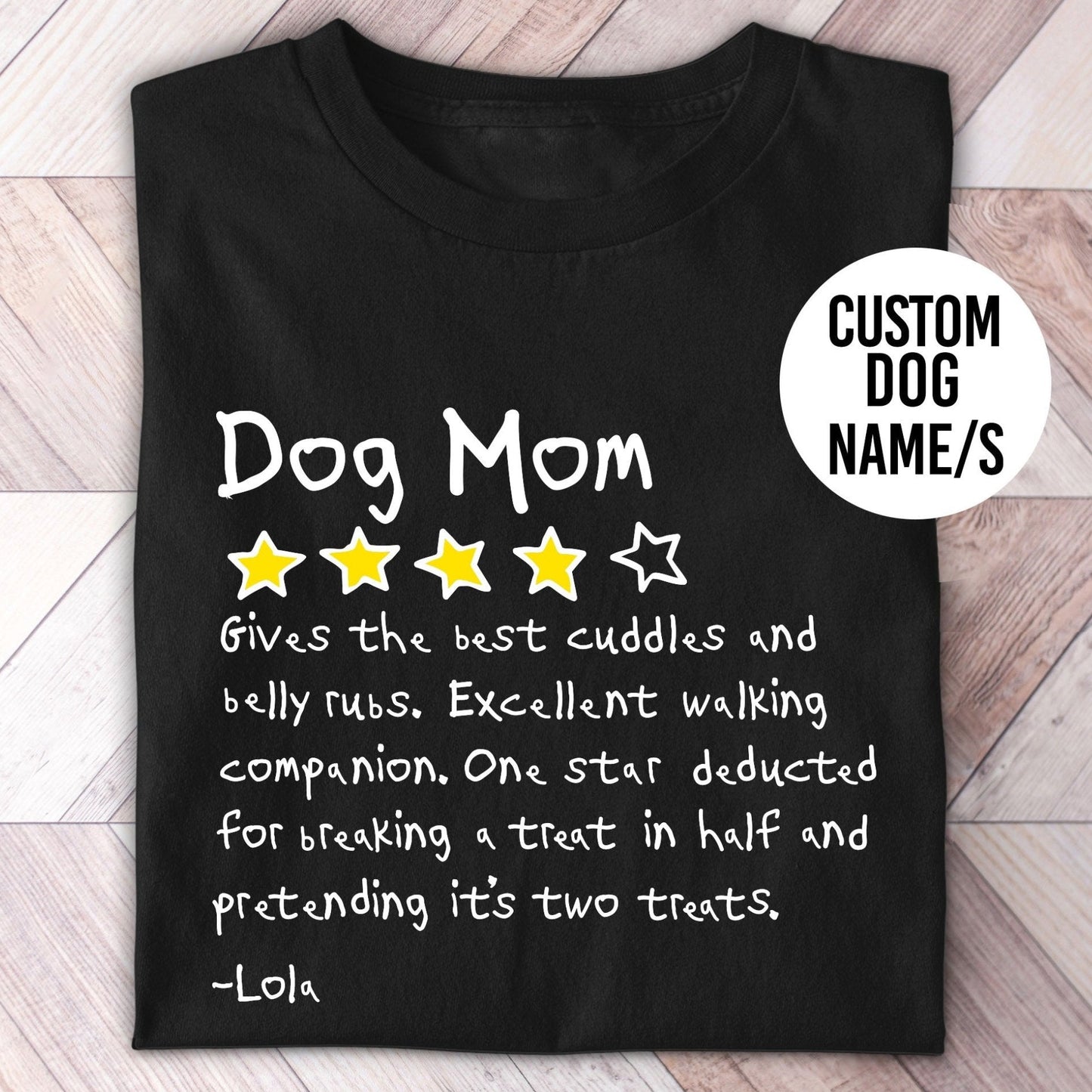 Dog Mom Review Shirt - Hi Doggi