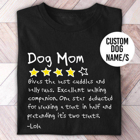 Dog Mom Review Shirt - Hi Doggi