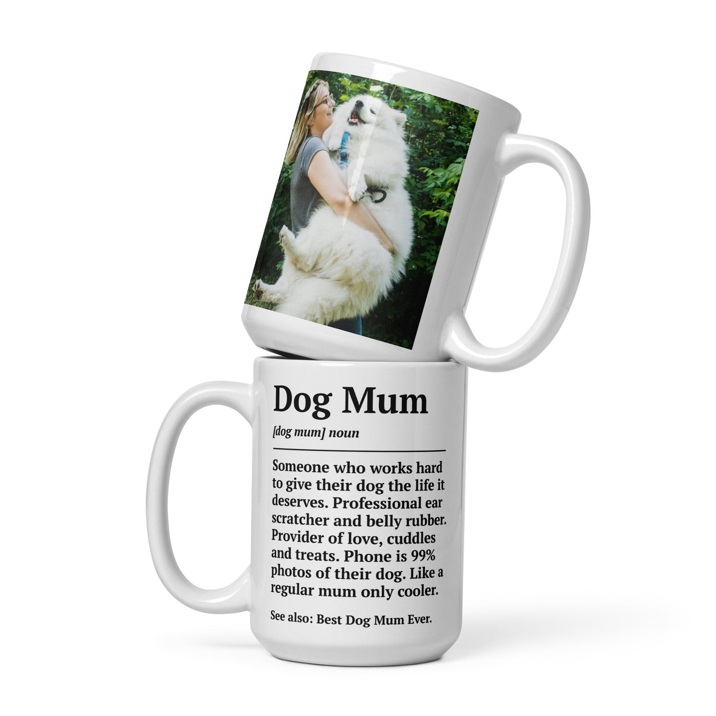Dog Mum Definition Photo Mug - Hi Doggi