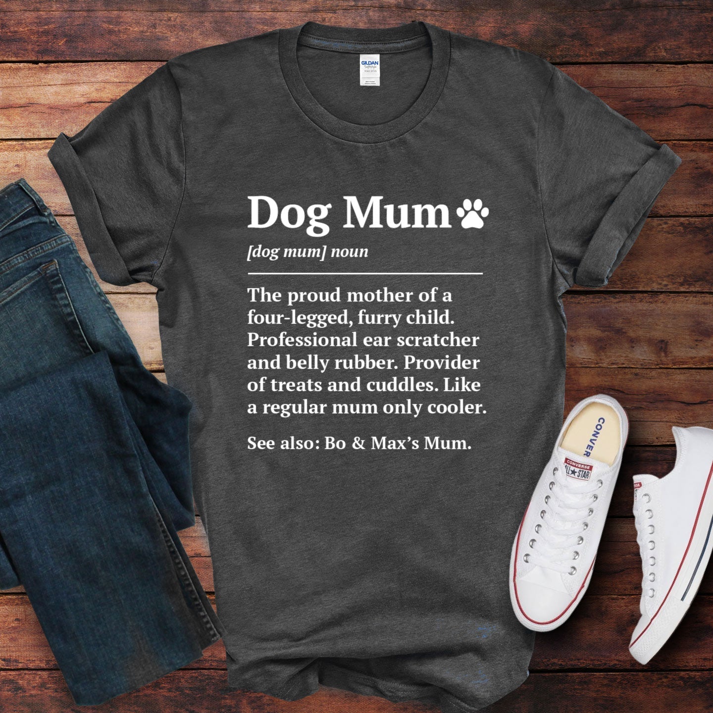 Dog Mum Definition Shirt - Hi Doggi