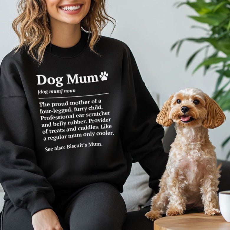 Dog Mum Definition Sweatshirt - Hi Doggi