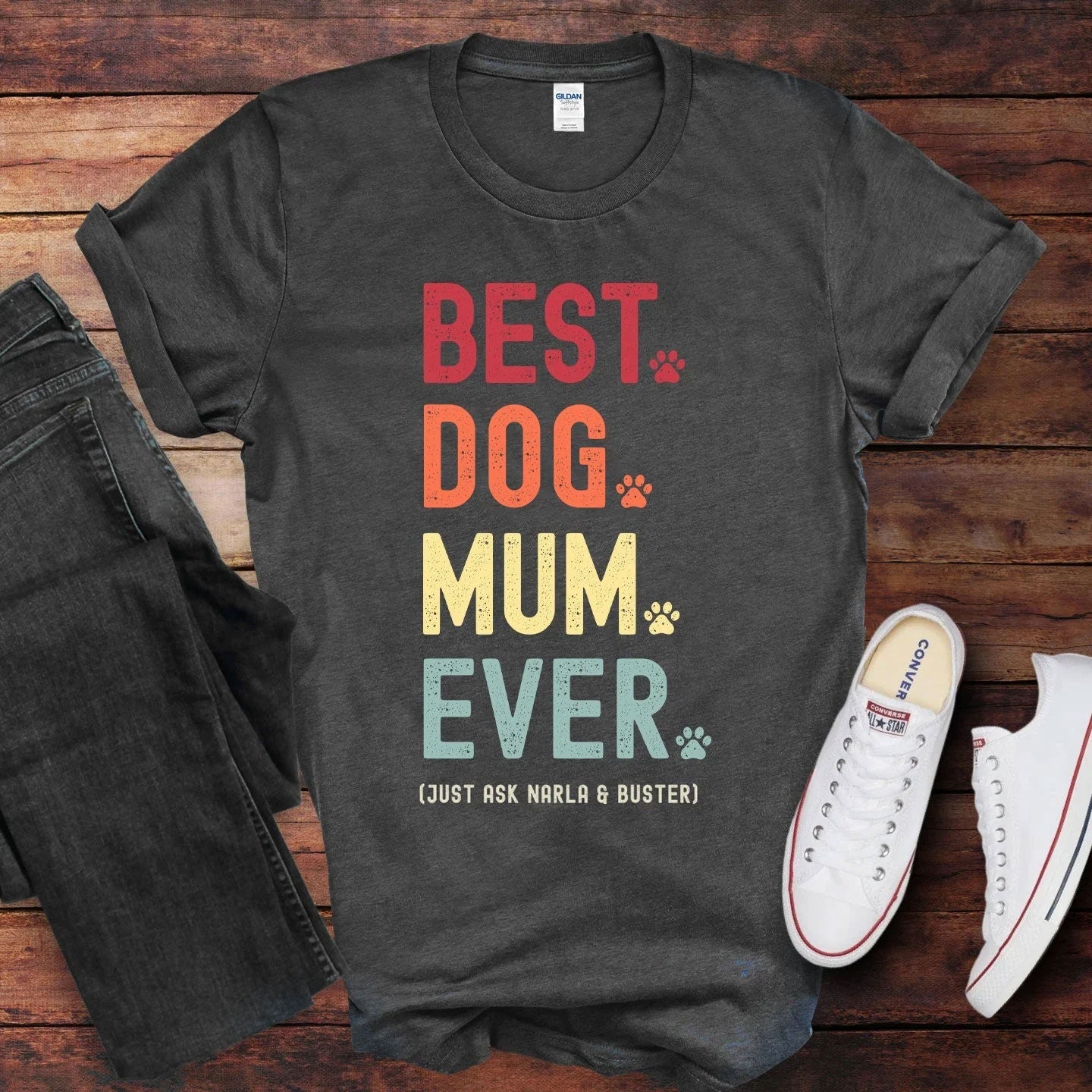 Dog Mum Just Ask Shirt - Hi Doggi