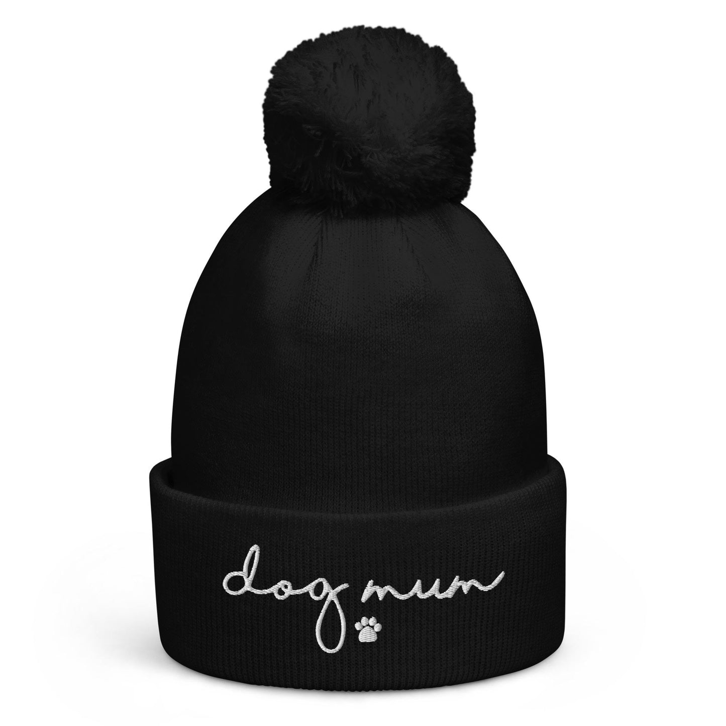 Dog Mum Pom Pom Beanie - Hi Doggi