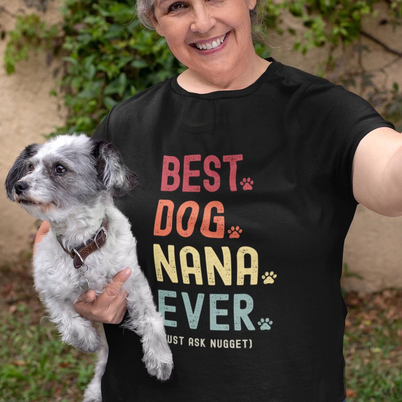 Dog Nana Just Ask Shirt - Hi Doggi