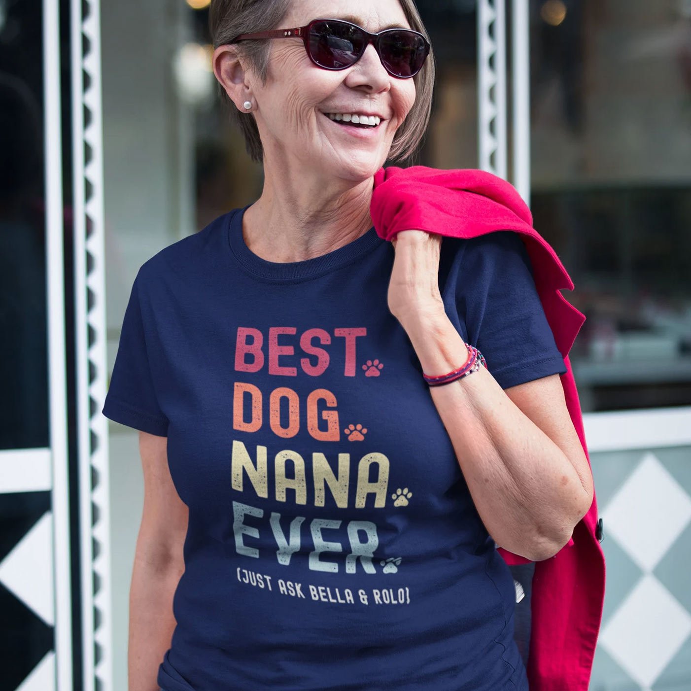Dog Nana Just Ask Shirt - Hi Doggi