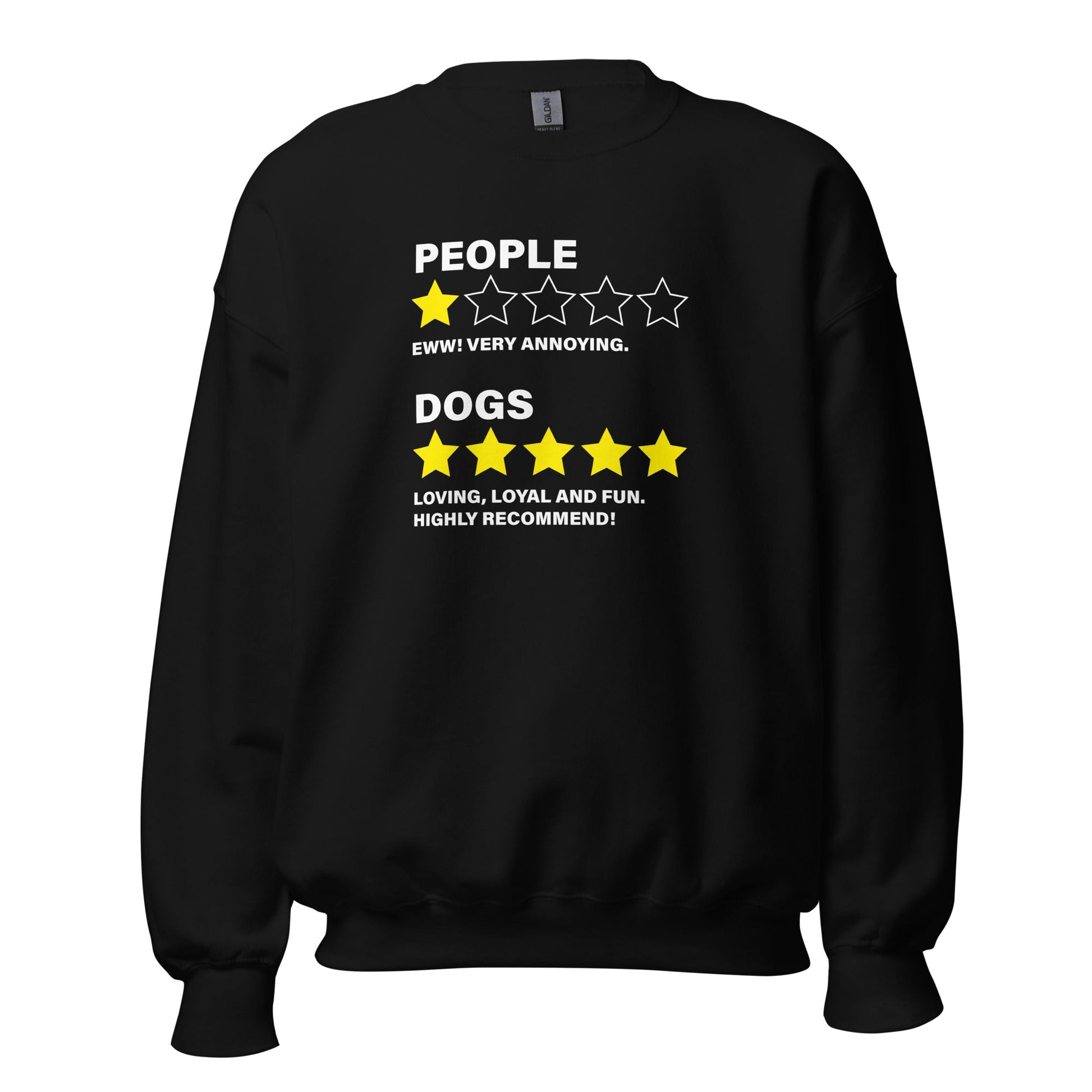 Dog Review Sweatshirt - Hi Doggi