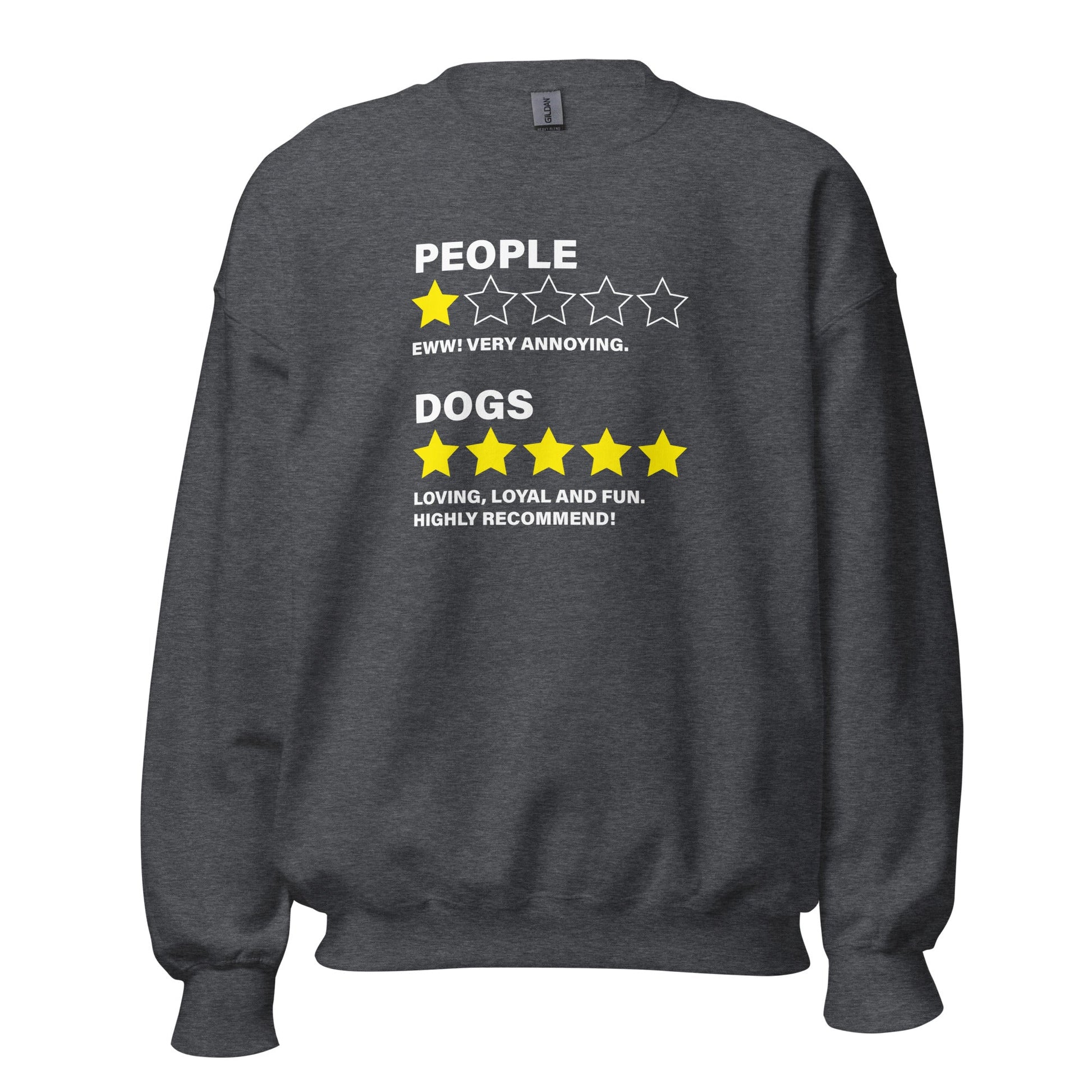Dog Review Sweatshirt - Hi Doggi