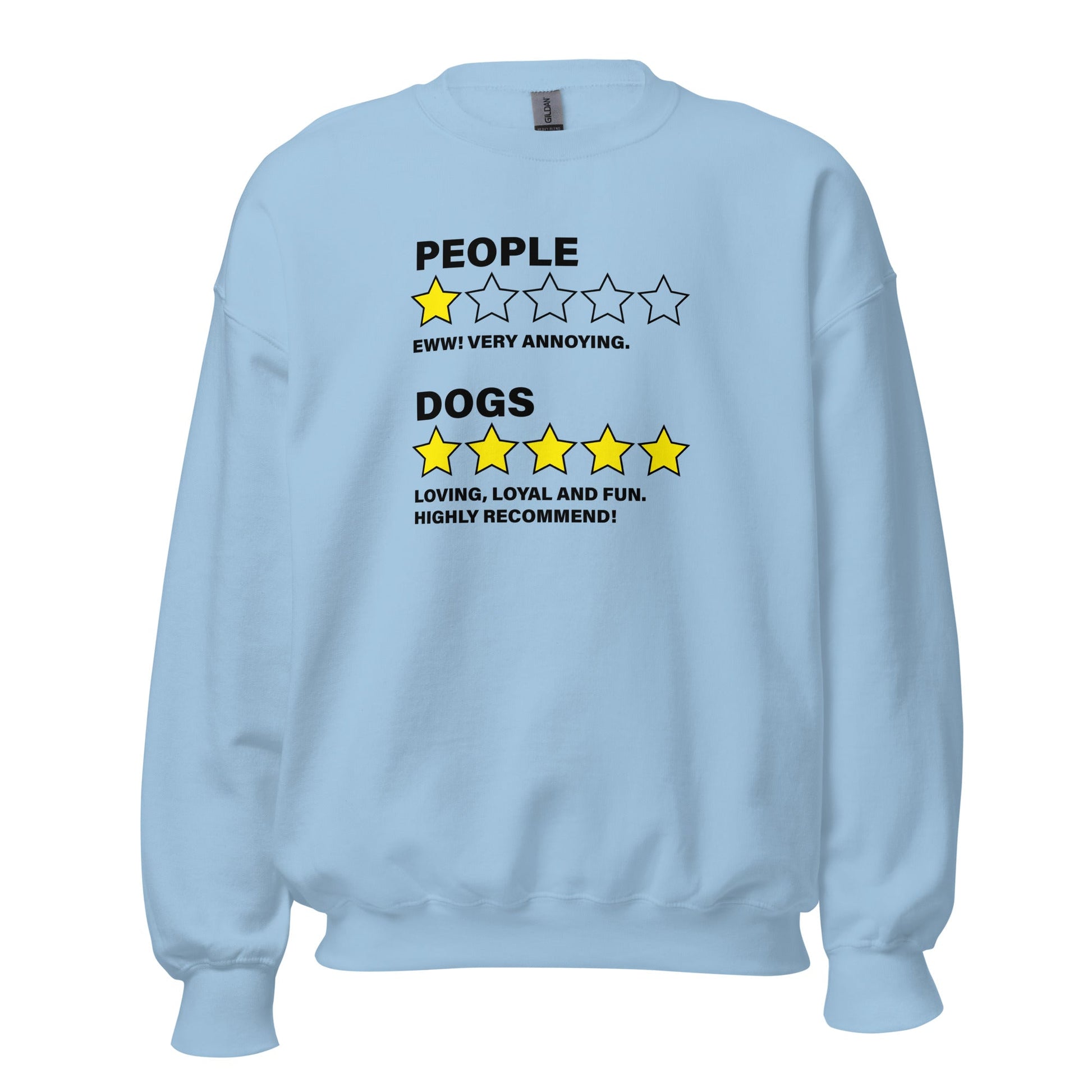 Dog Review Sweatshirt - Hi Doggi
