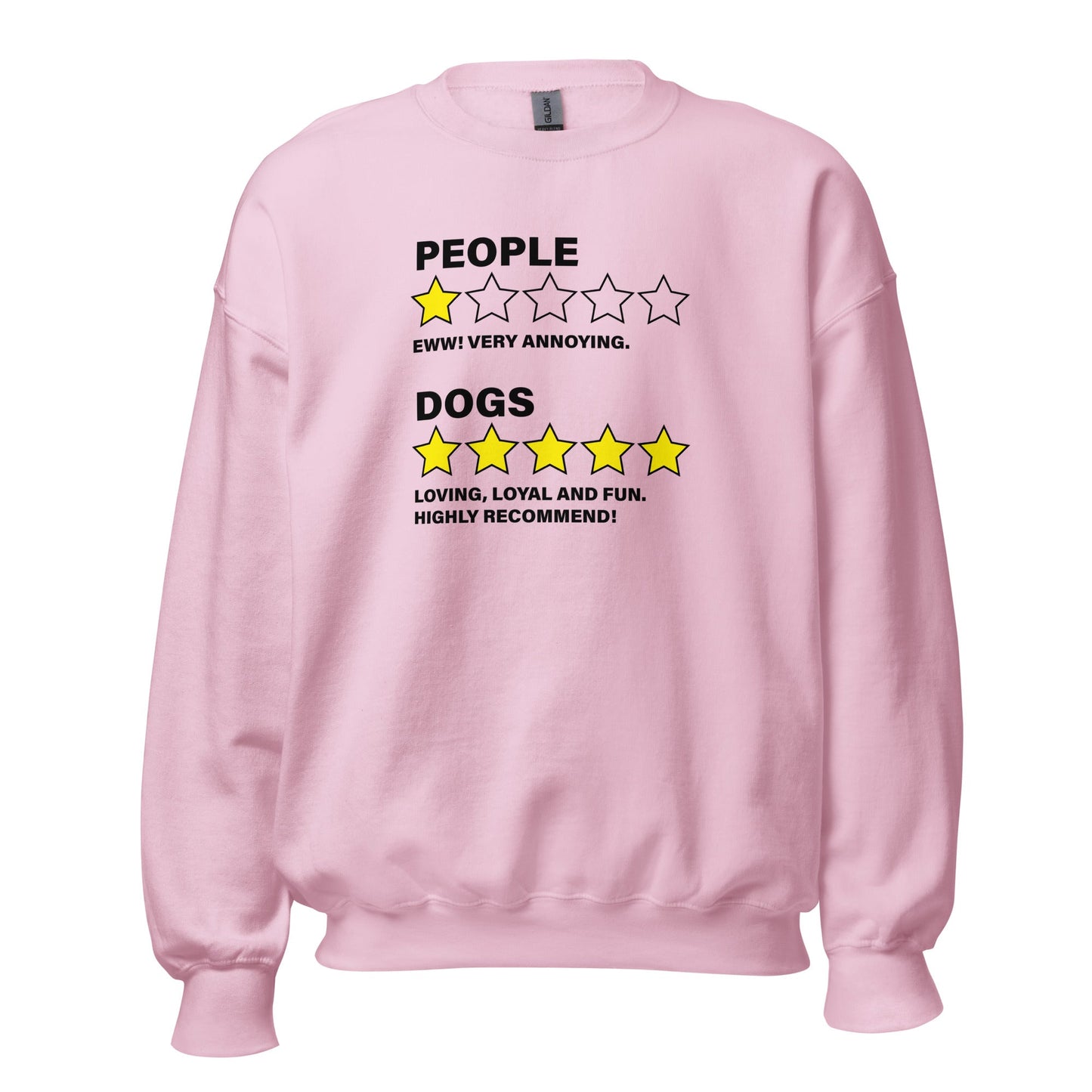 Dog Review Sweatshirt - Hi Doggi