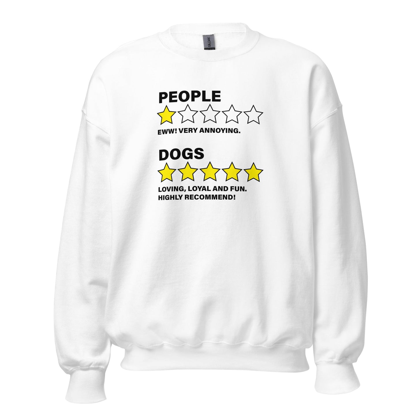 Dog Review Sweatshirt - Hi Doggi