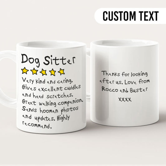 Dog Sitter Review Mug - Hi Doggi