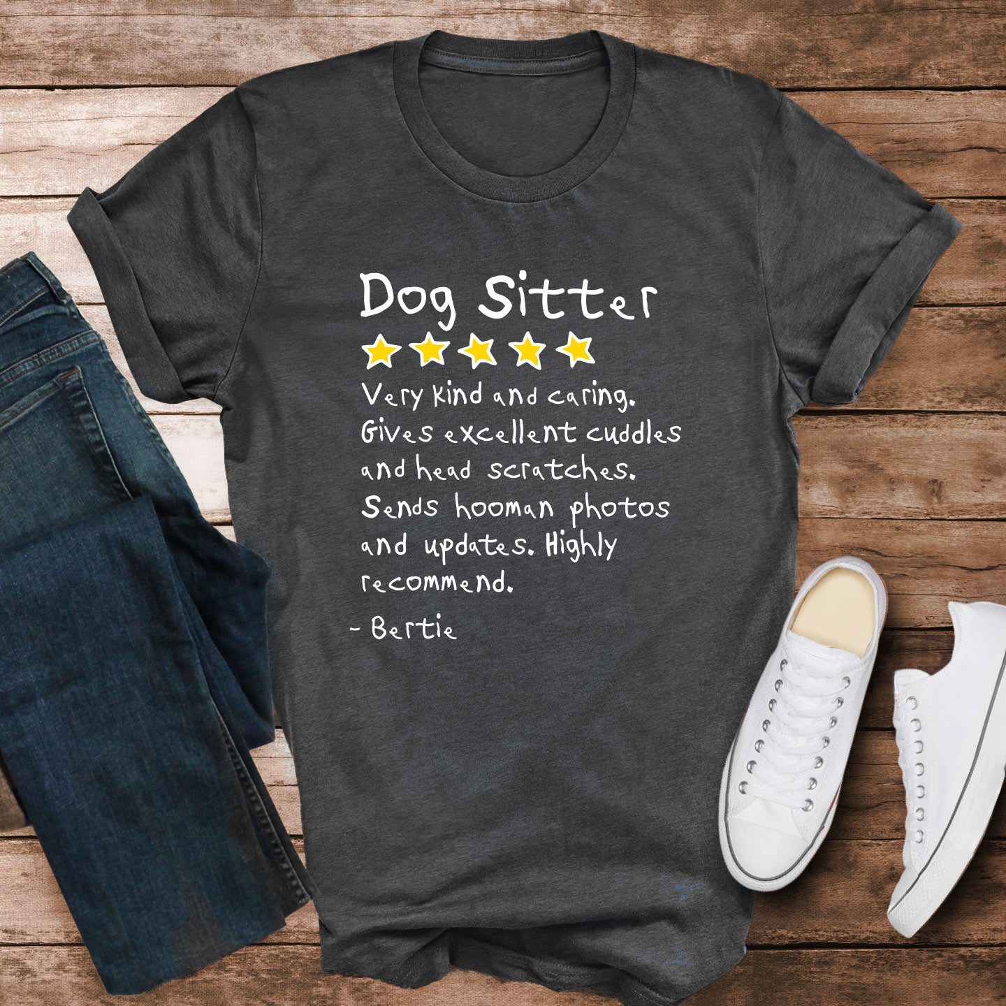 Dog Sitter Review Shirt