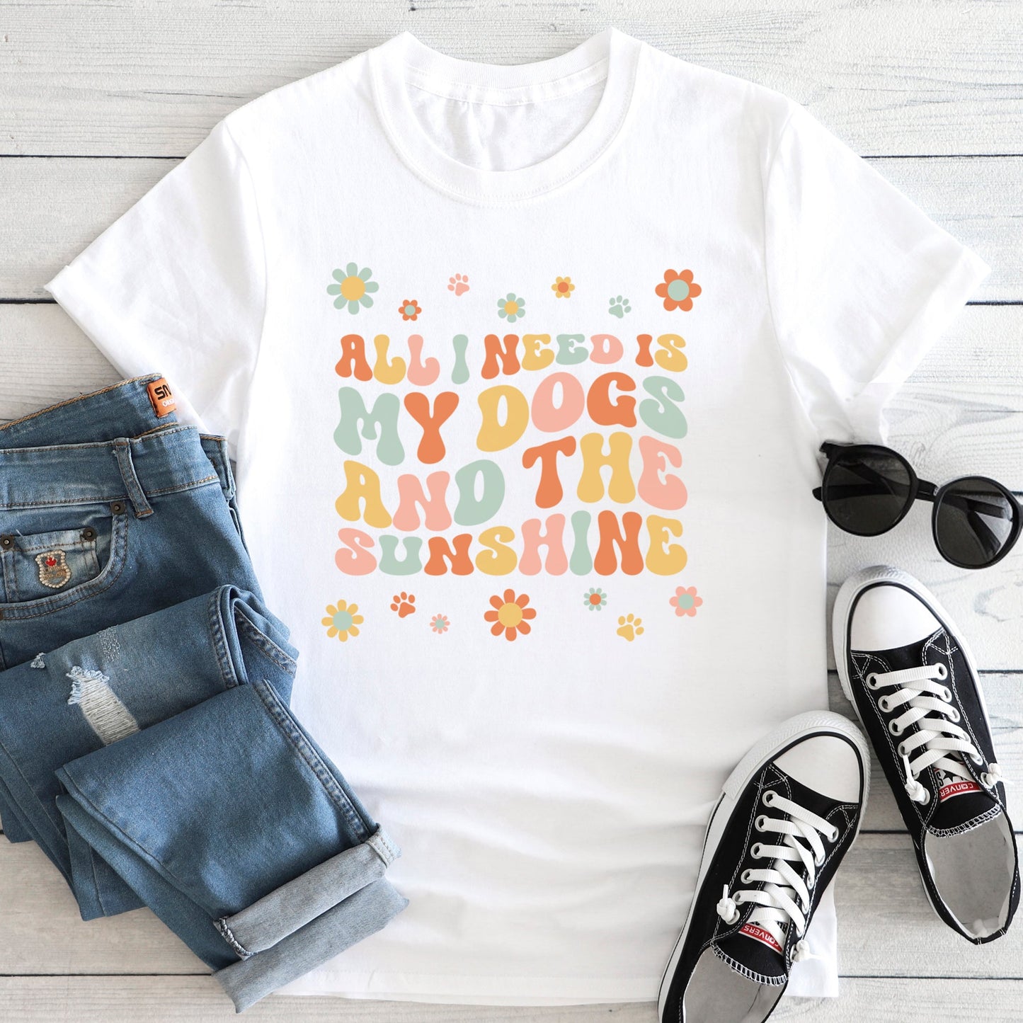 Dog Sunshine Shirt - Hi Doggi