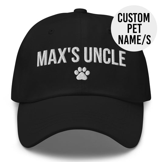 Custom Name Uncle Cap