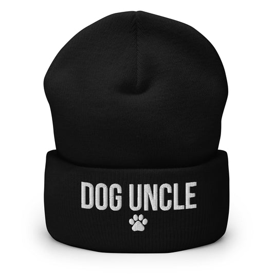 Dog Uncle Cuffed Beanie - Hi Doggi
