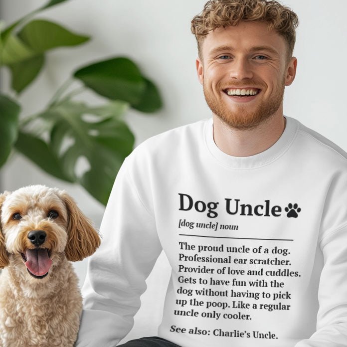 Dog Uncle Definition Sweatshirt - Hi Doggi