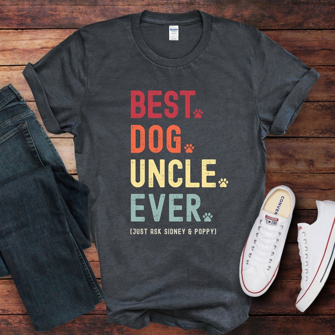 Dog Uncle Just Ask Shirt - Hi Doggi