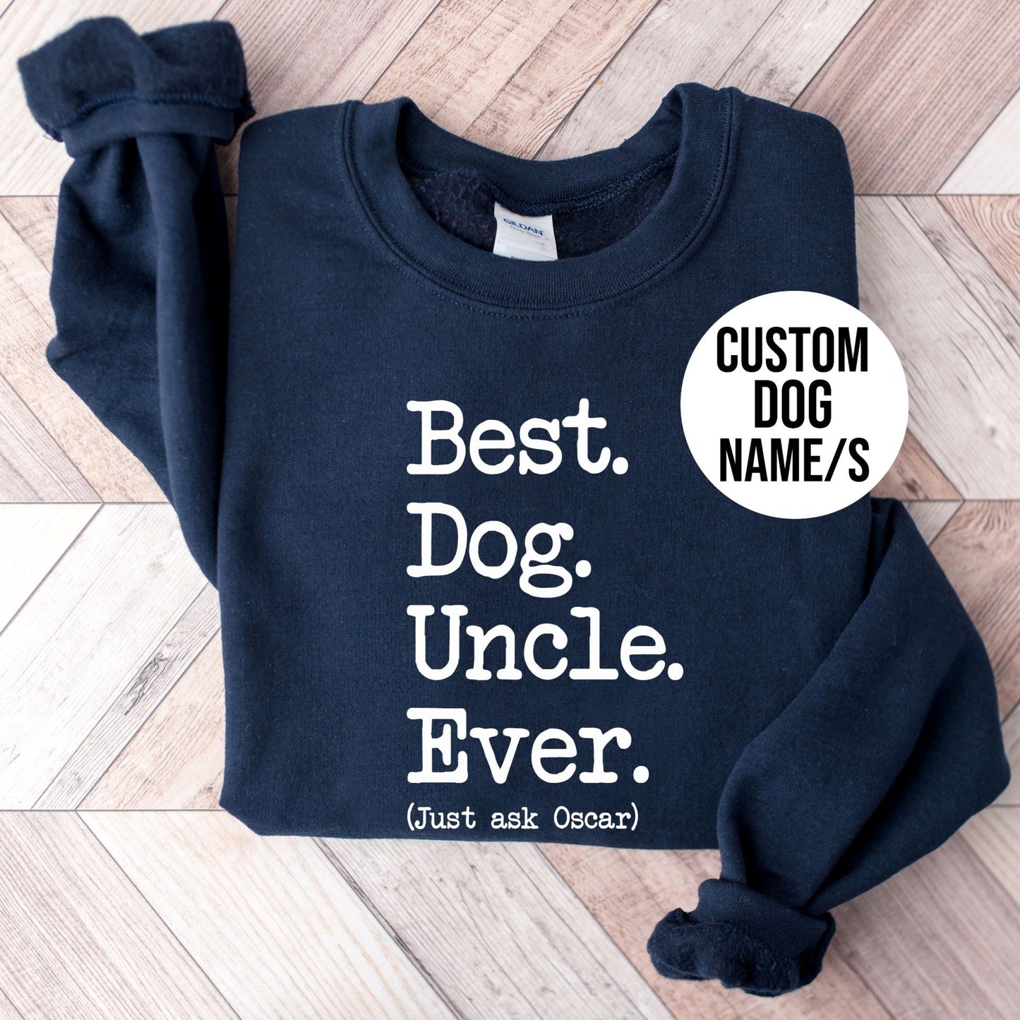 Dog Uncle Type Sweatshirt - Hi Doggi
