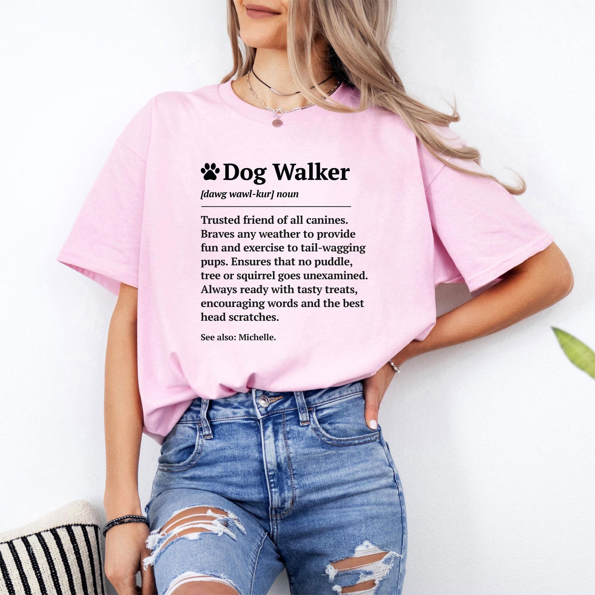 Dog Walker Definition Shirt - Hi Doggi
