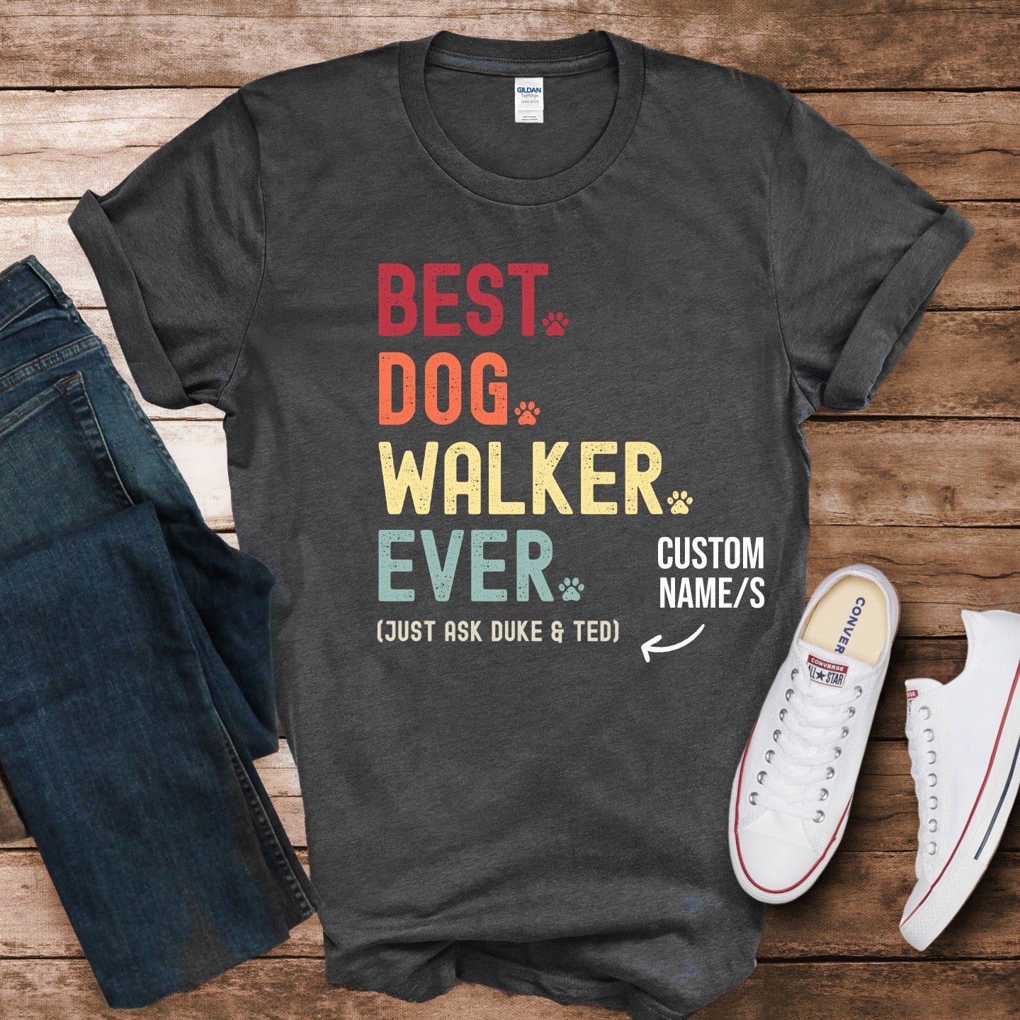 Dog Walker Just Ask Shirt - Hi Doggi