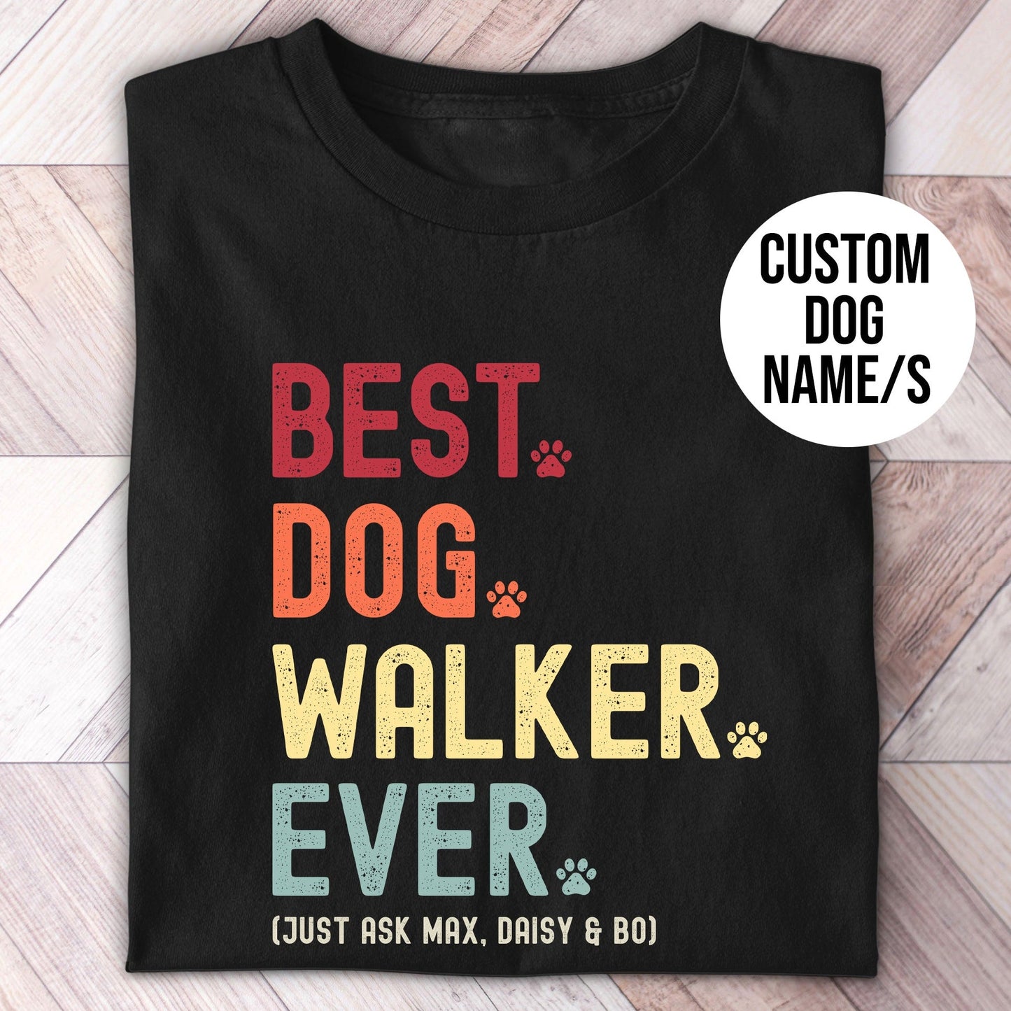 Dog Walker Just Ask Shirt - Hi Doggi