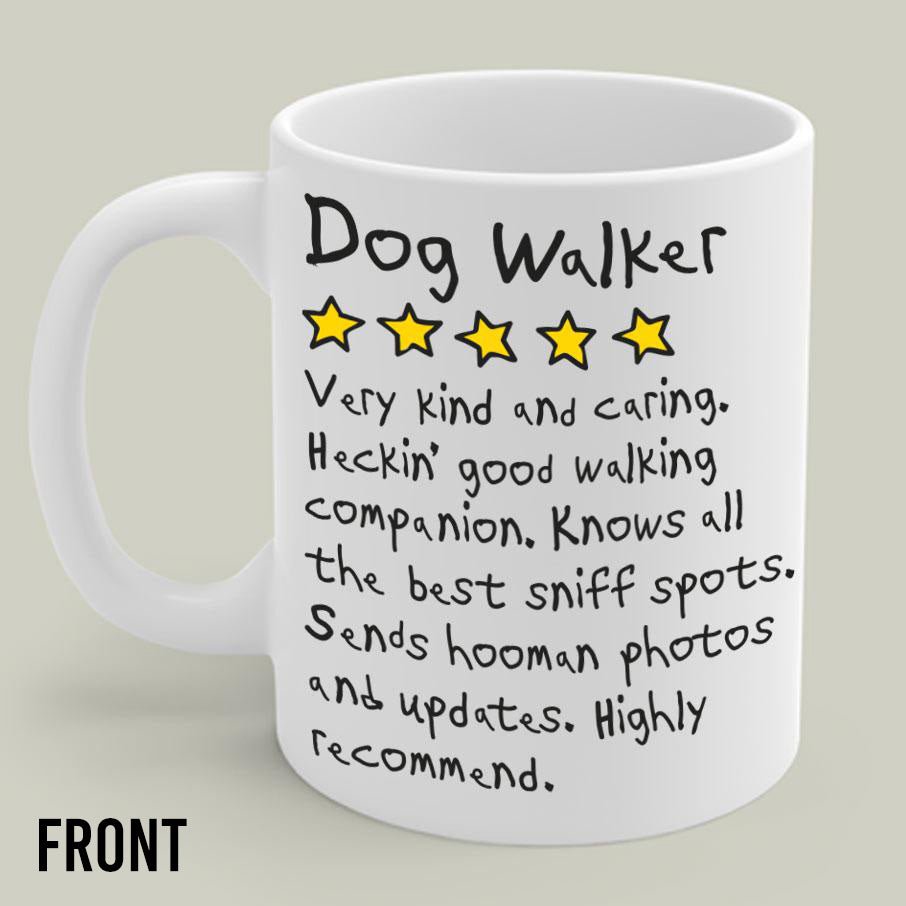 Dog Walker Review Mug - Hi Doggi