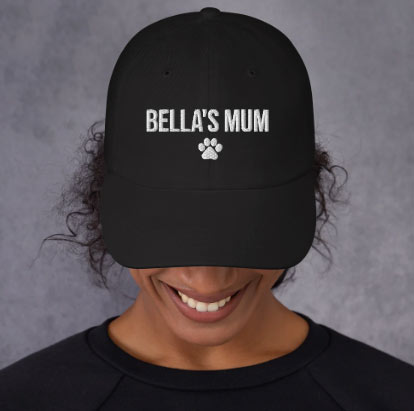 Custom Name Mum Cap