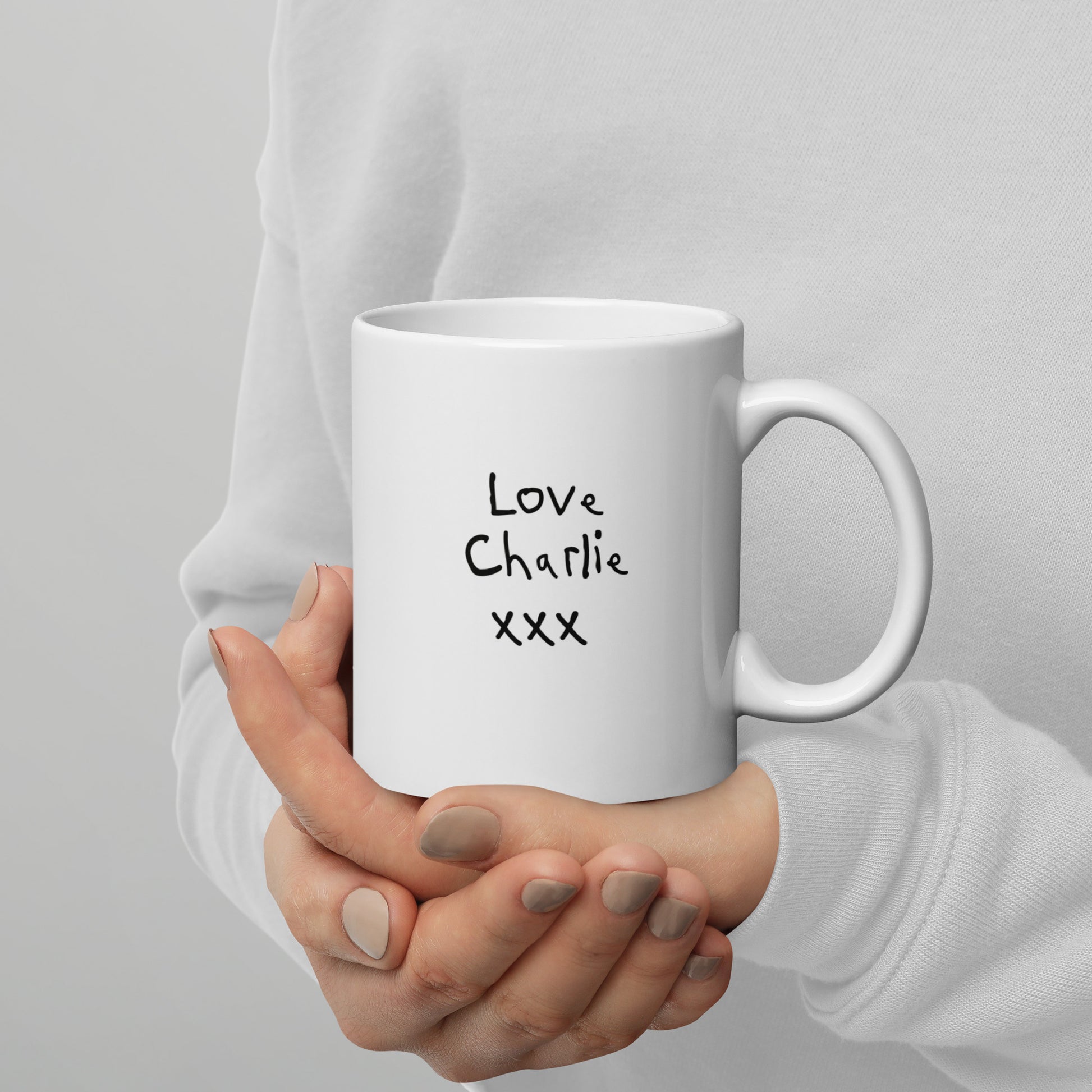 dog mom coffee tea mug reverse