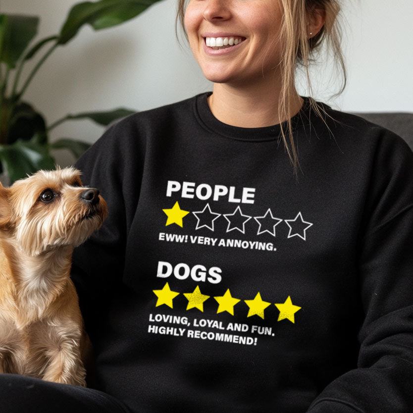 Dog Review Sweatshirt