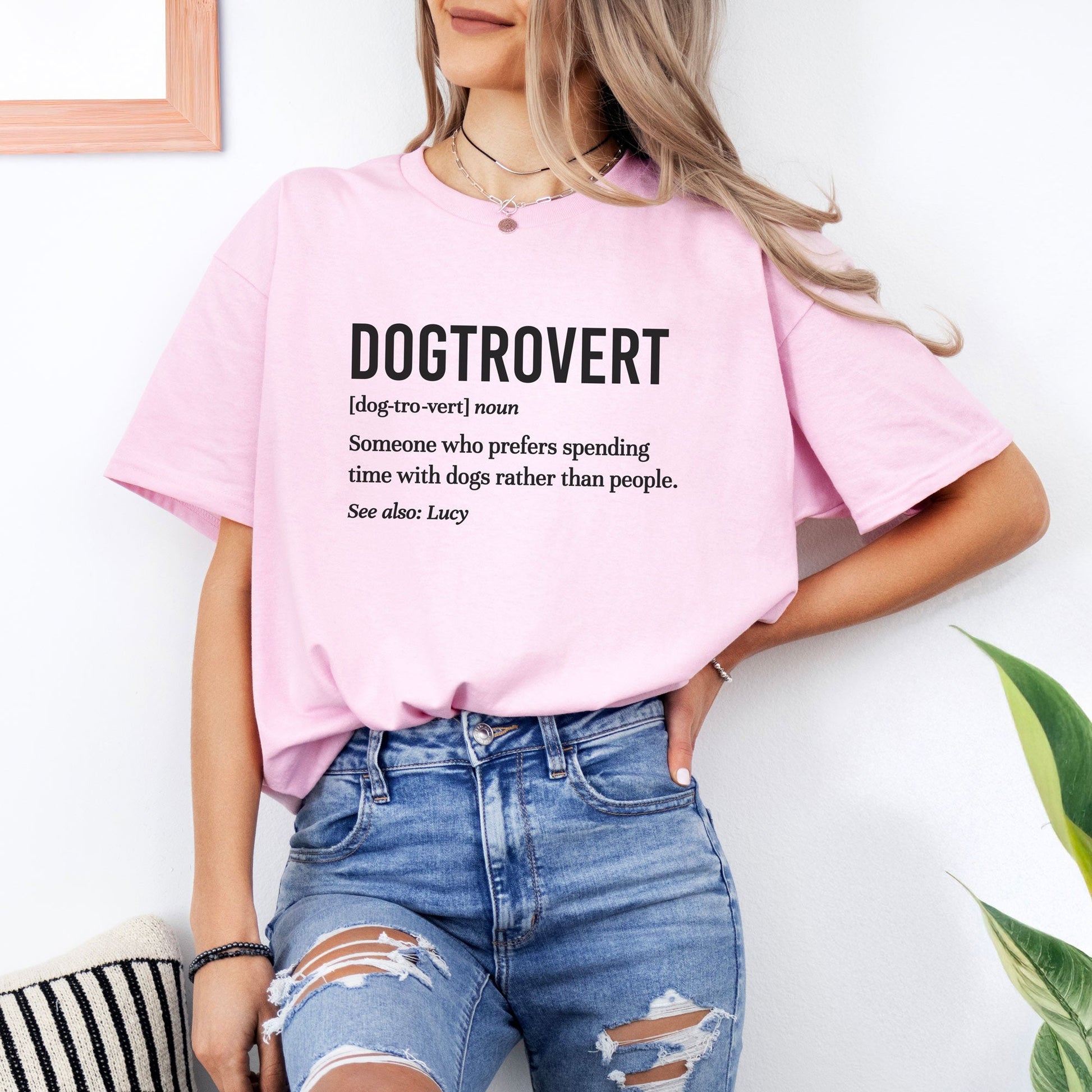 Dogtrovert Custom Shirt - Hi Doggi