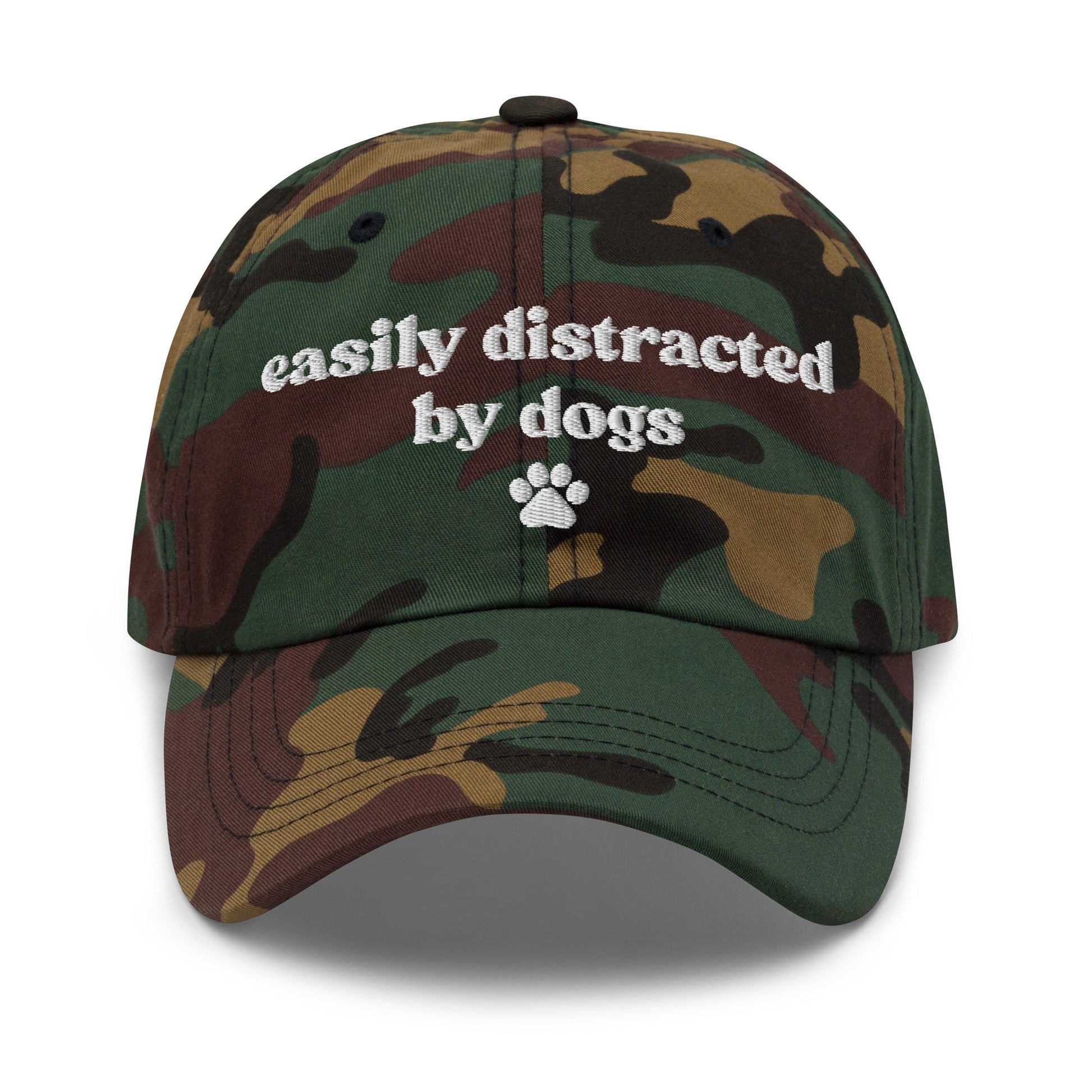 Easily Distracted By Dogs Cap - Hi Doggi