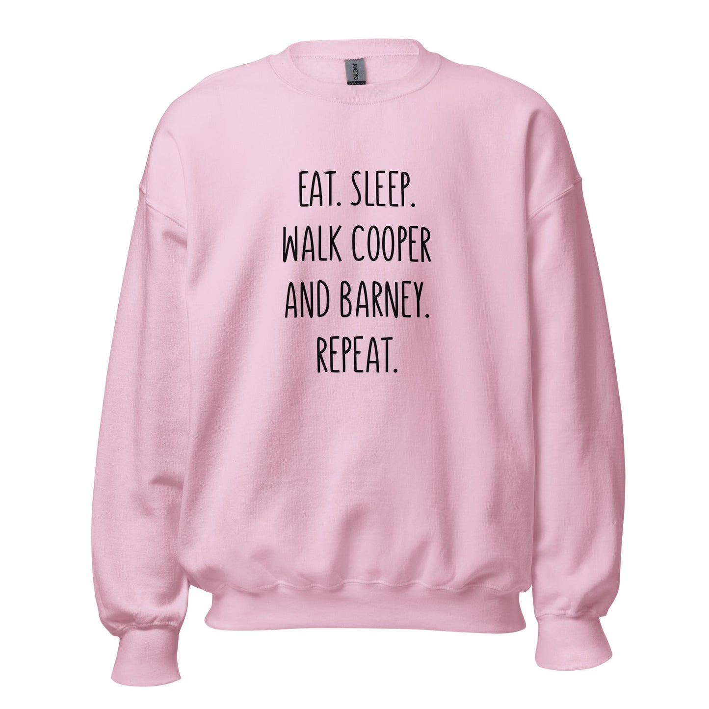 Eat Sleep Walk Dog Sweatshirt - Hi Doggi
