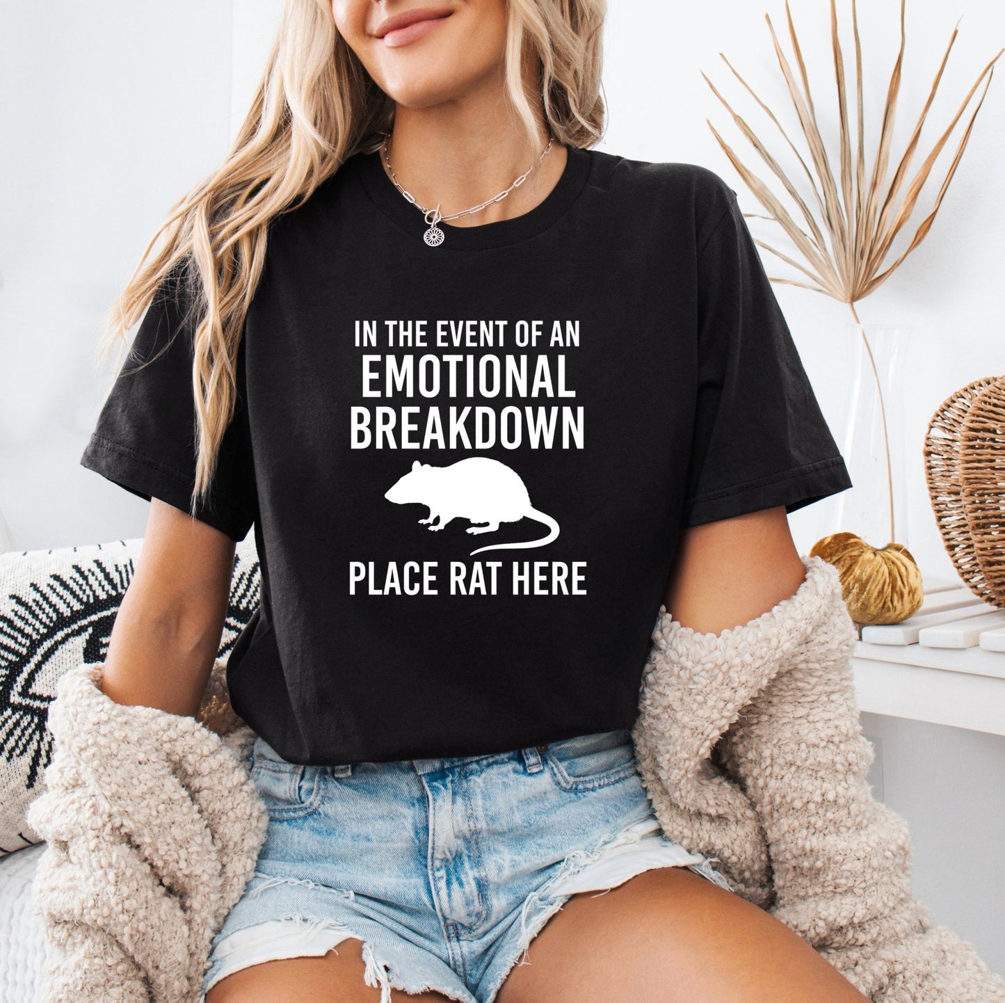 Emotional Breakdown Rat Shirt - Hi Doggi