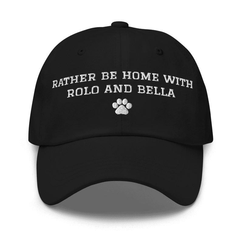 Custom Name Rather Be Home Cap