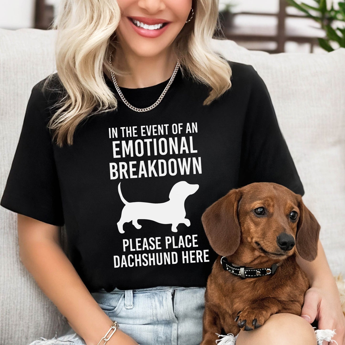 Emotional Breakdown Dachshund Shirt